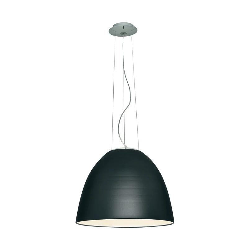 Artemide Nur White Integralis viseća lampa u antracit boji