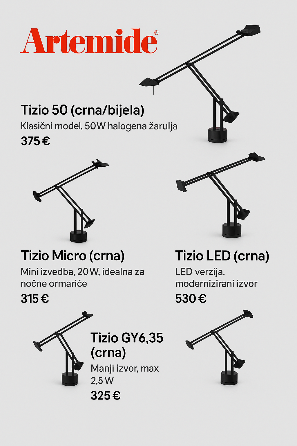 Artemide Tizio