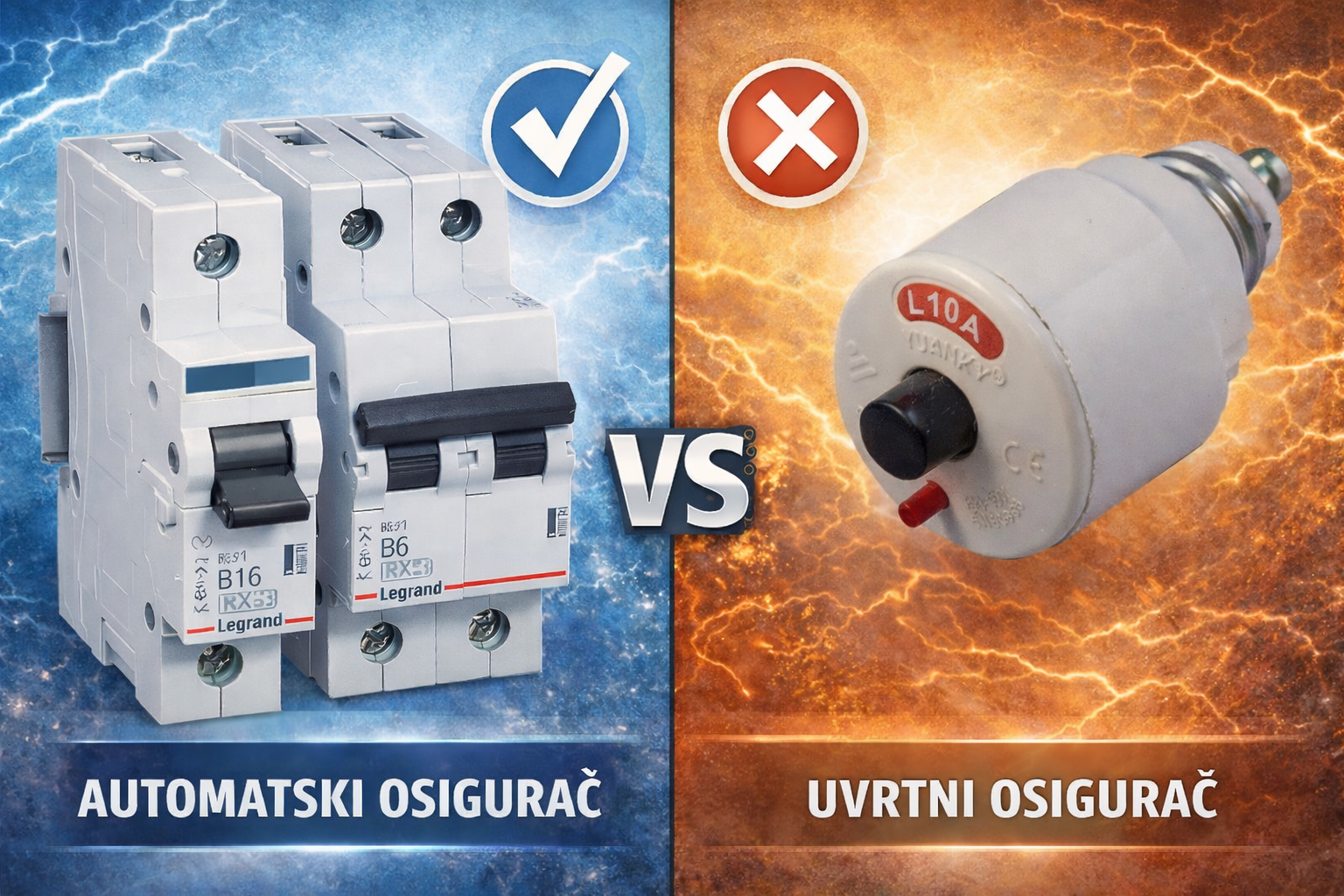 Automatski osigurač uvrtni