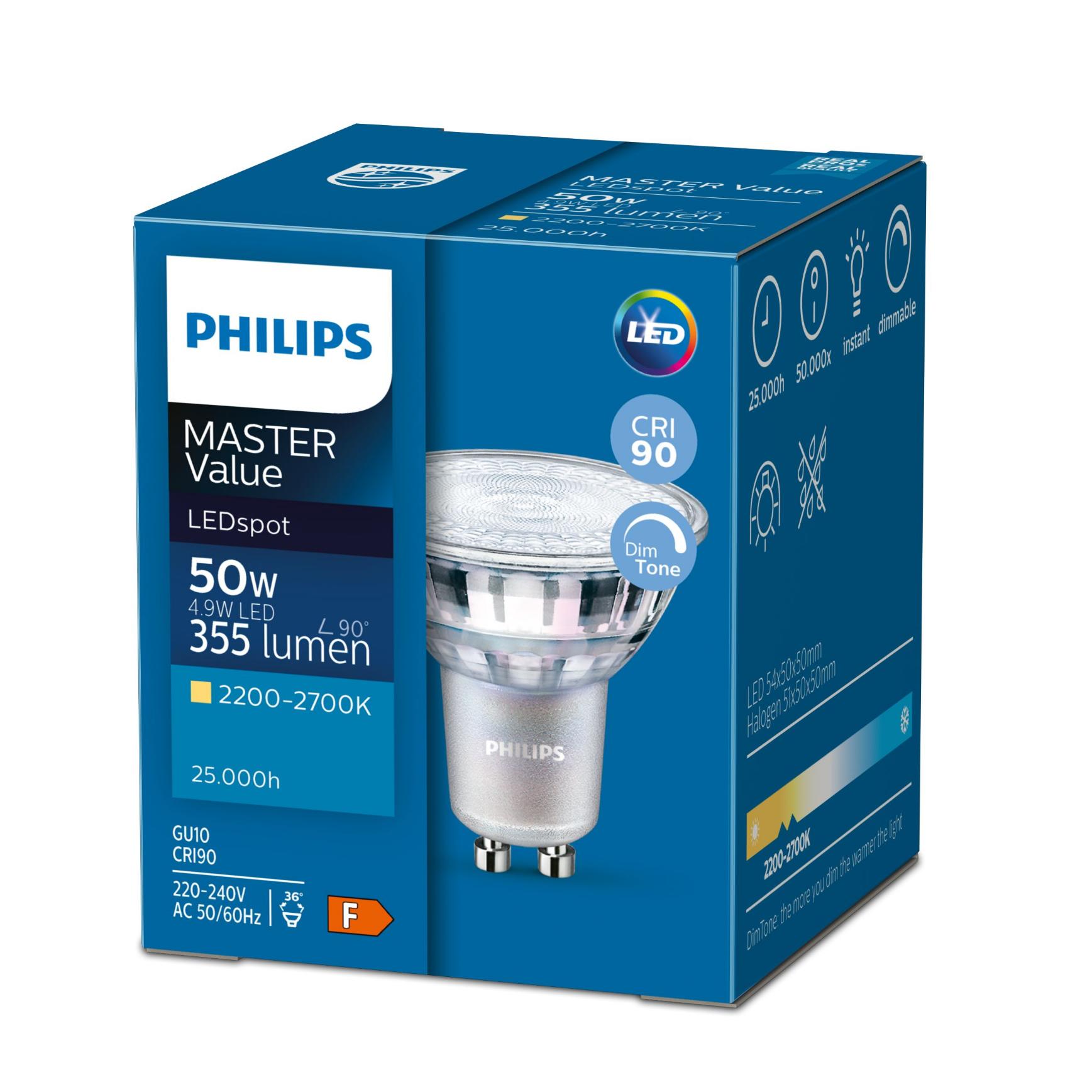 Philips Master LEDspot Value GU10