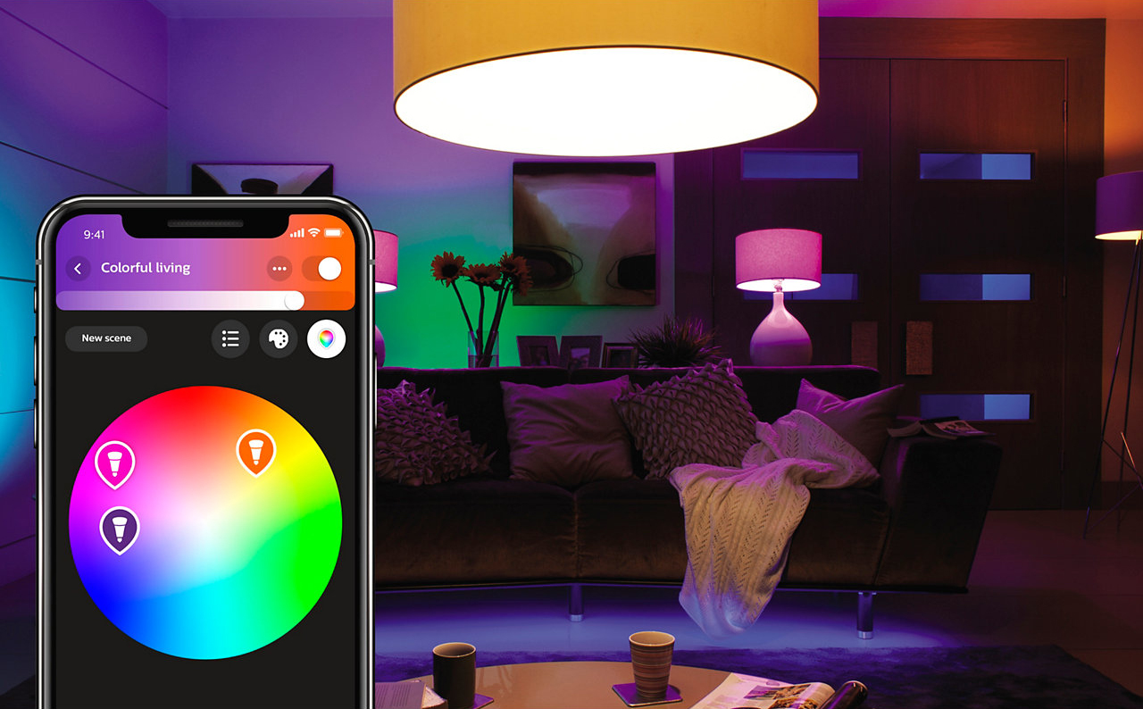 Philips Hue White and Colour Ambiance Starter Kit E27