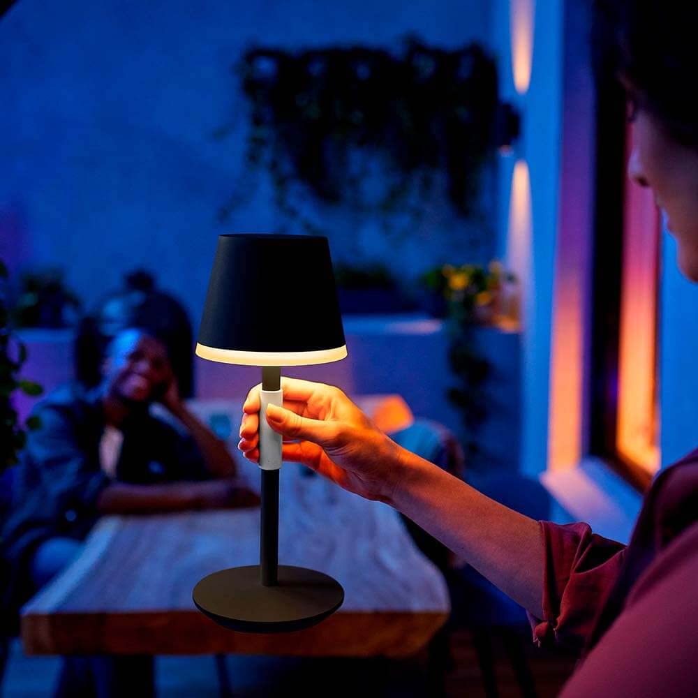 Philips Hue prijenosna lampa – primjena na vanjskom prostoru