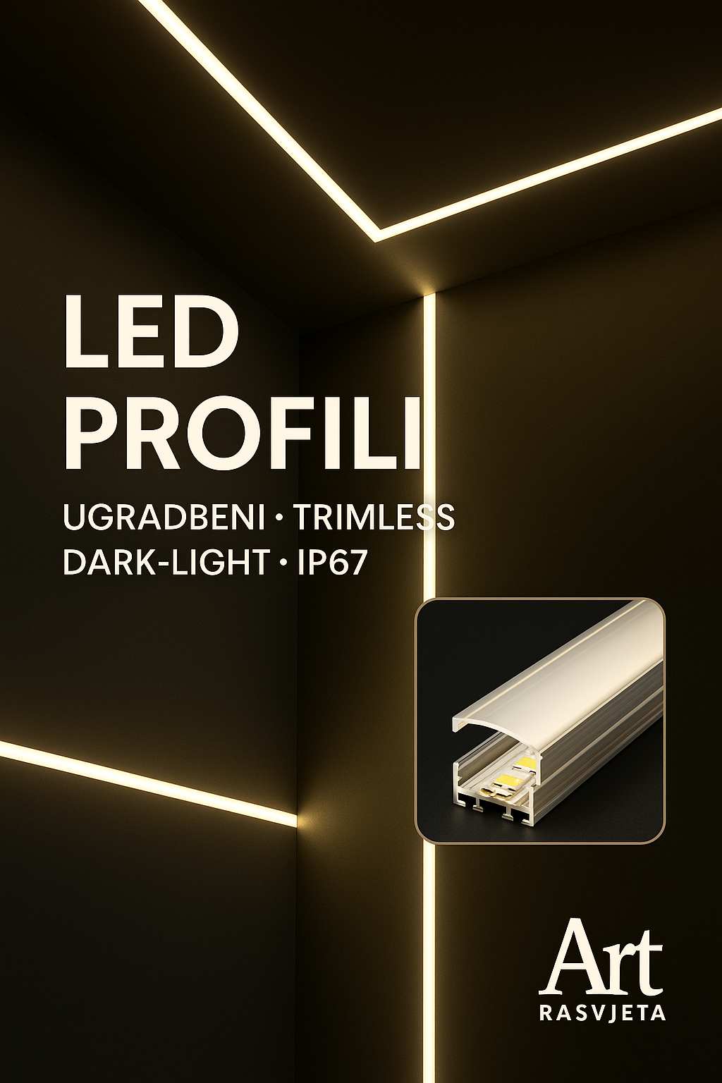 Prednosti LED profila